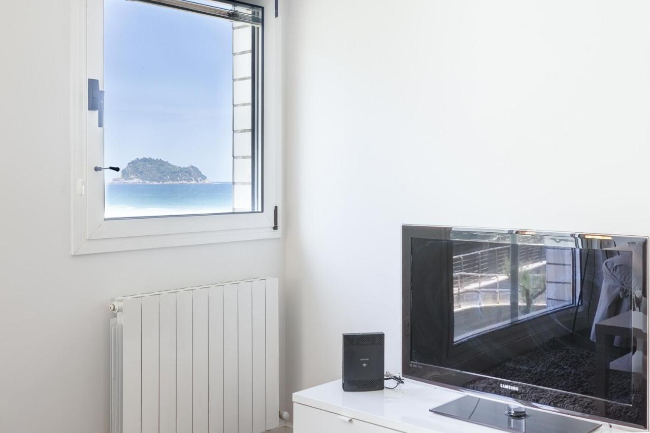 Egona-San Luis 2 Vivienda, Playa Y Garaje Lägenhet Zarautz Exteriör bild
